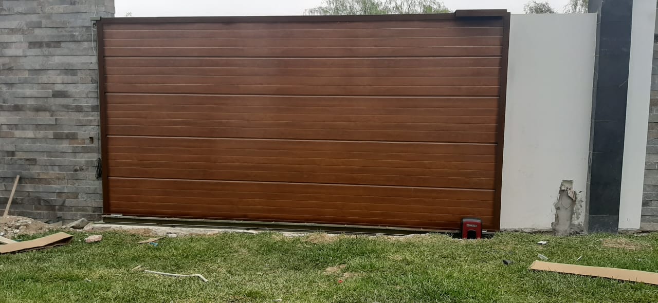 Puerta de garaje sistema corredizo